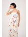 sun print maxi dress