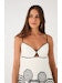 Beach Print Linen Mini Dress