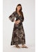 Tulle Dress With Flora Print