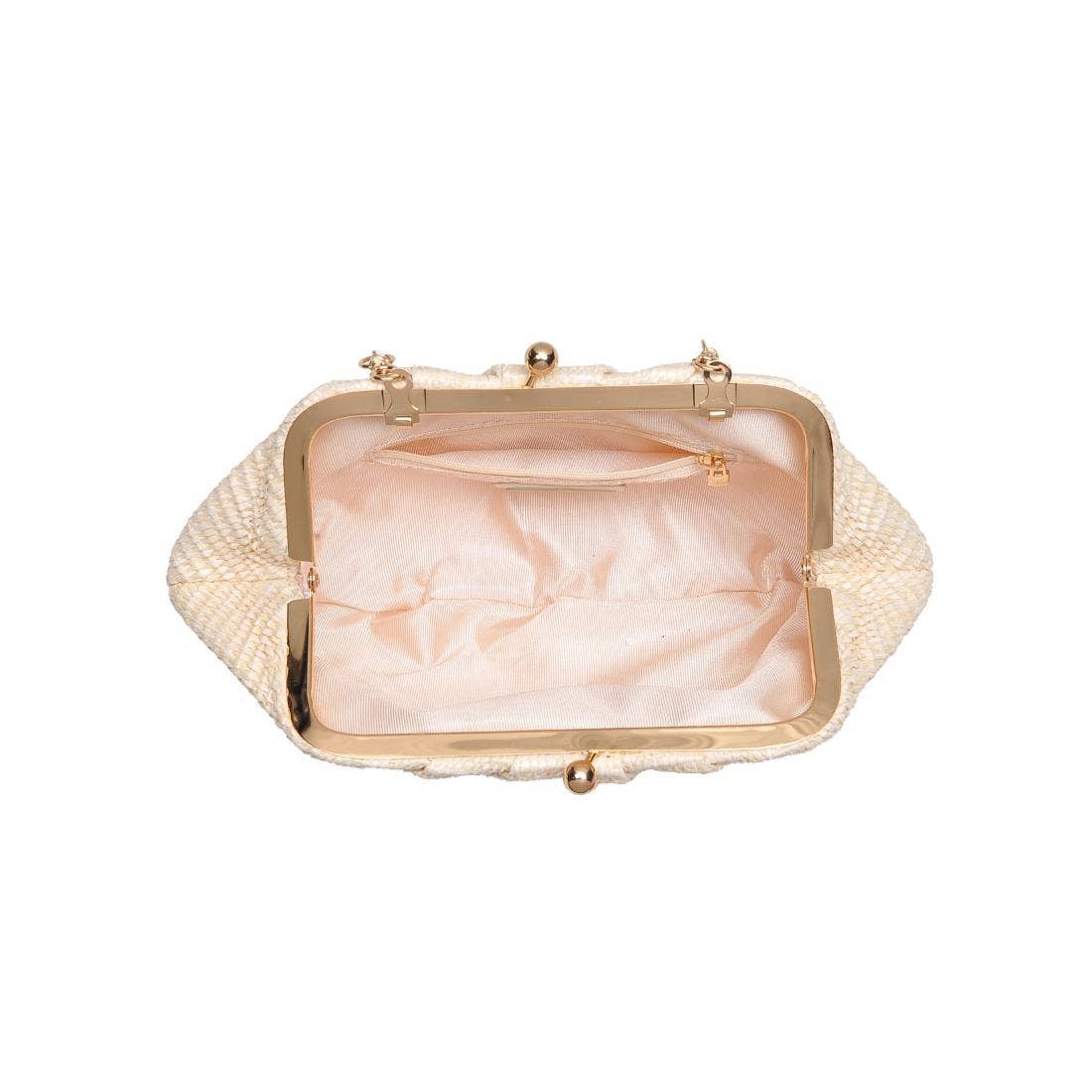 Triana Straw Frame Clutch