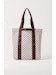 Asa Delta print tote Bag
