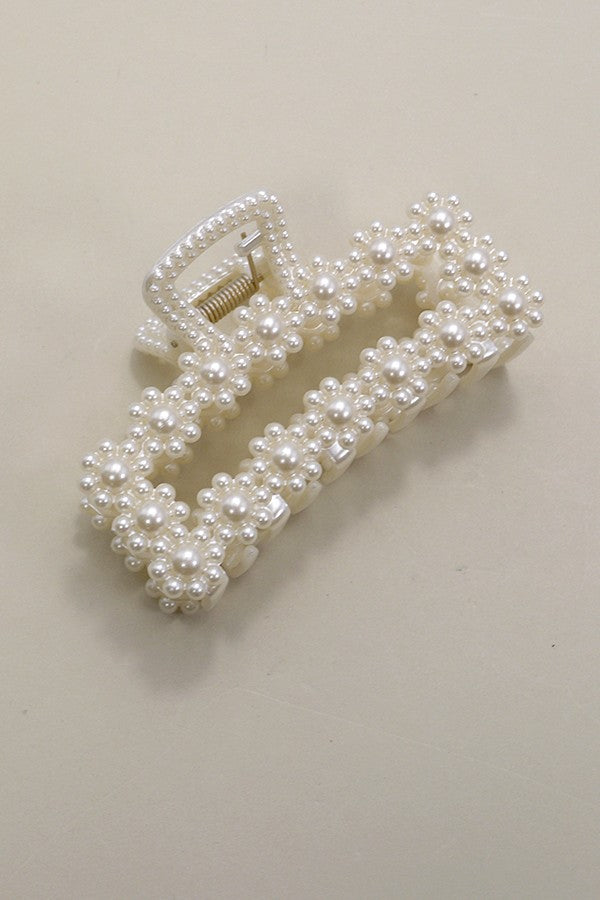 pearl claw clip