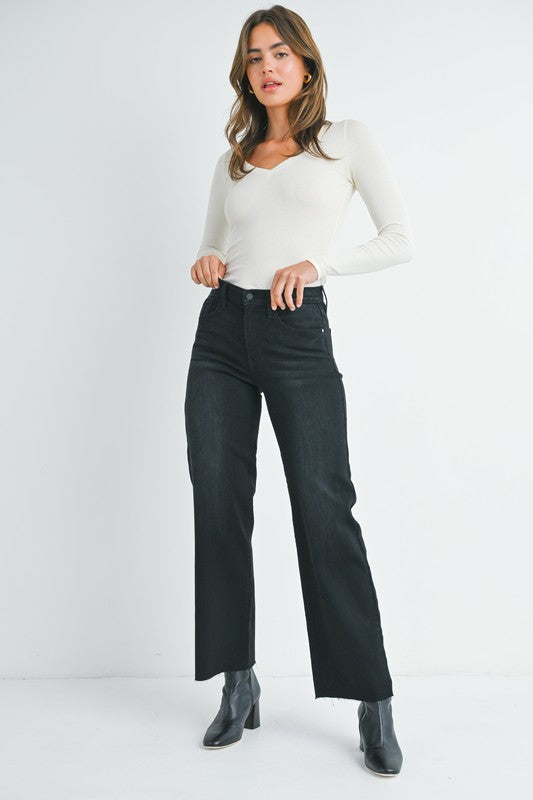 Slim Palazzo w/ Scissor Cut