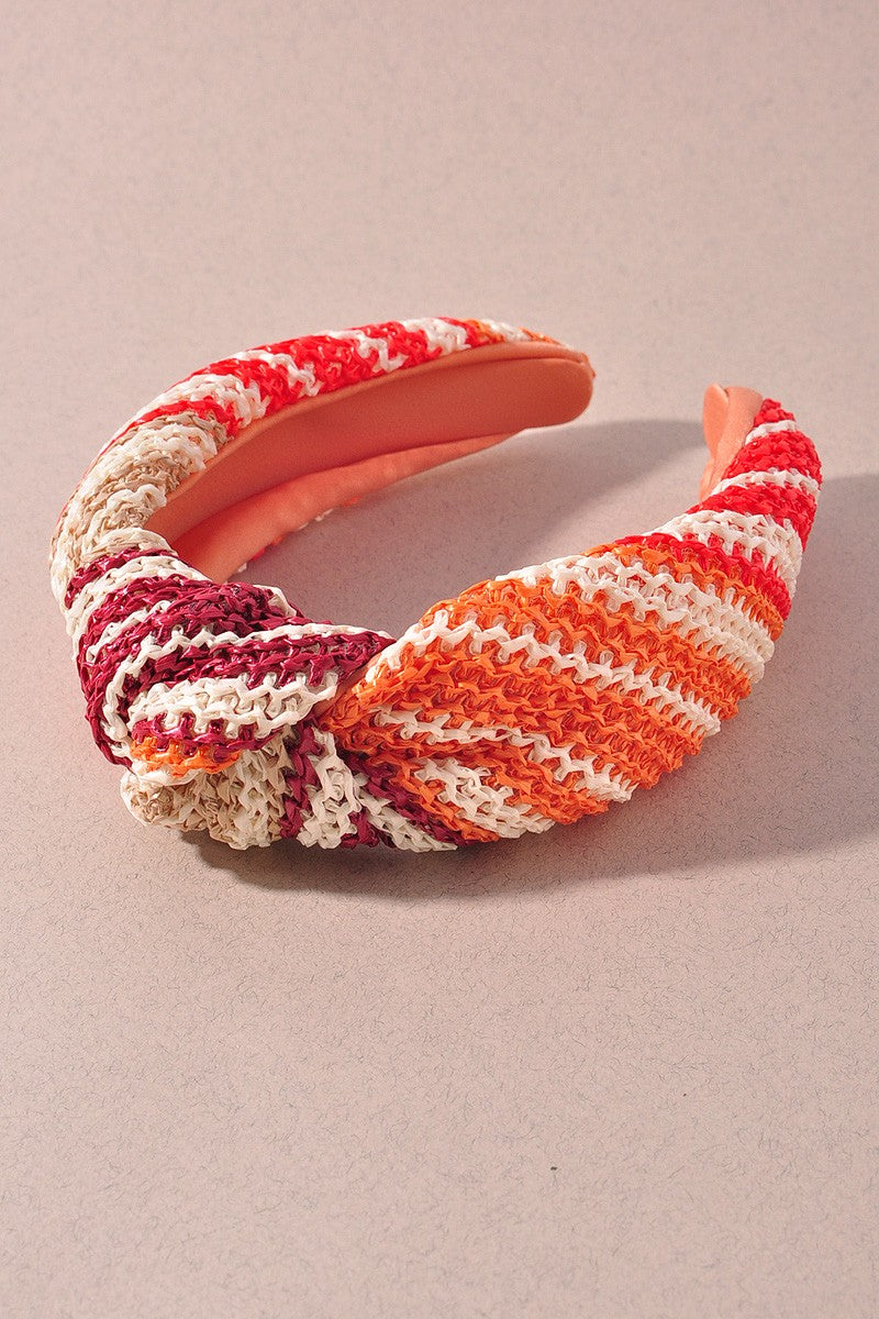 Textured Striped Headband