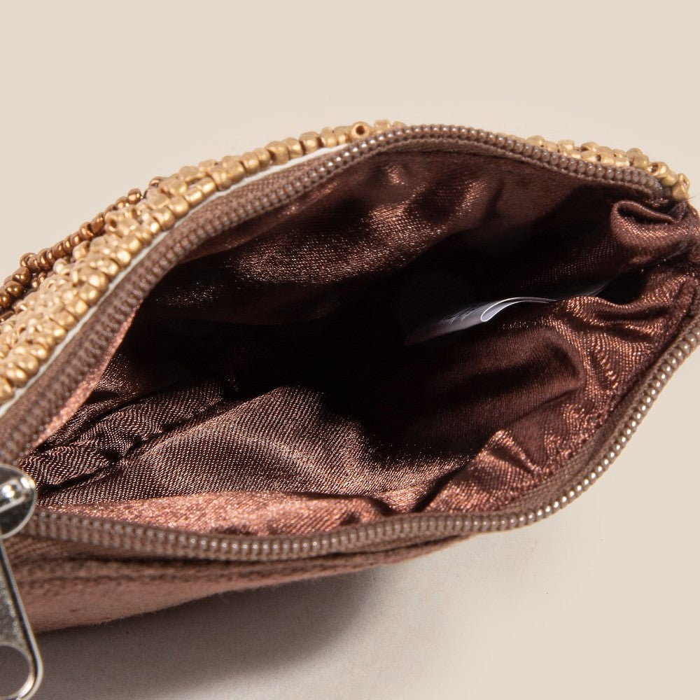 Starfish Beaded Coin Purse