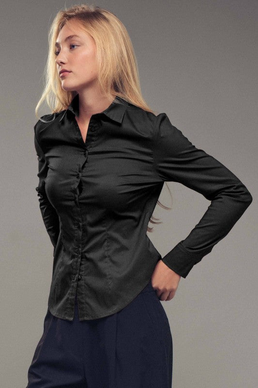 Classic Cotton Western Button-Down
