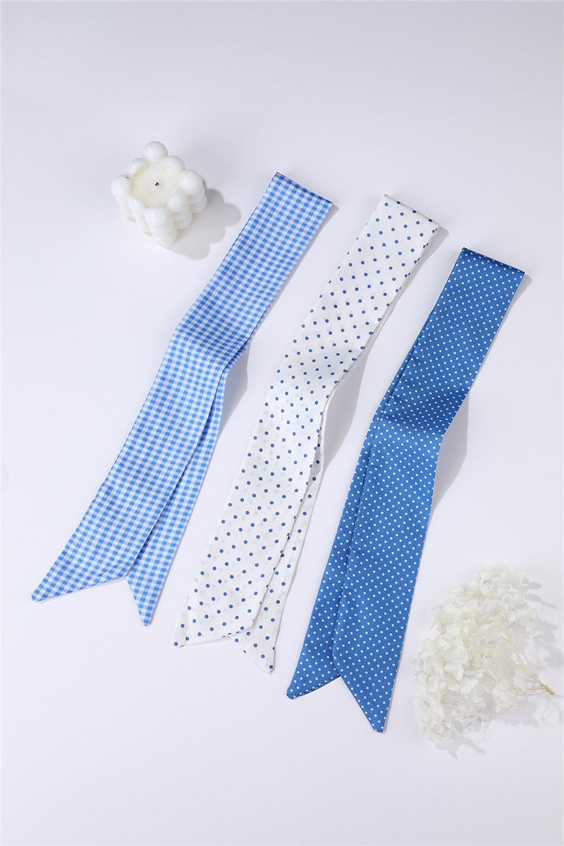 vintage-style skinny twilly scarf