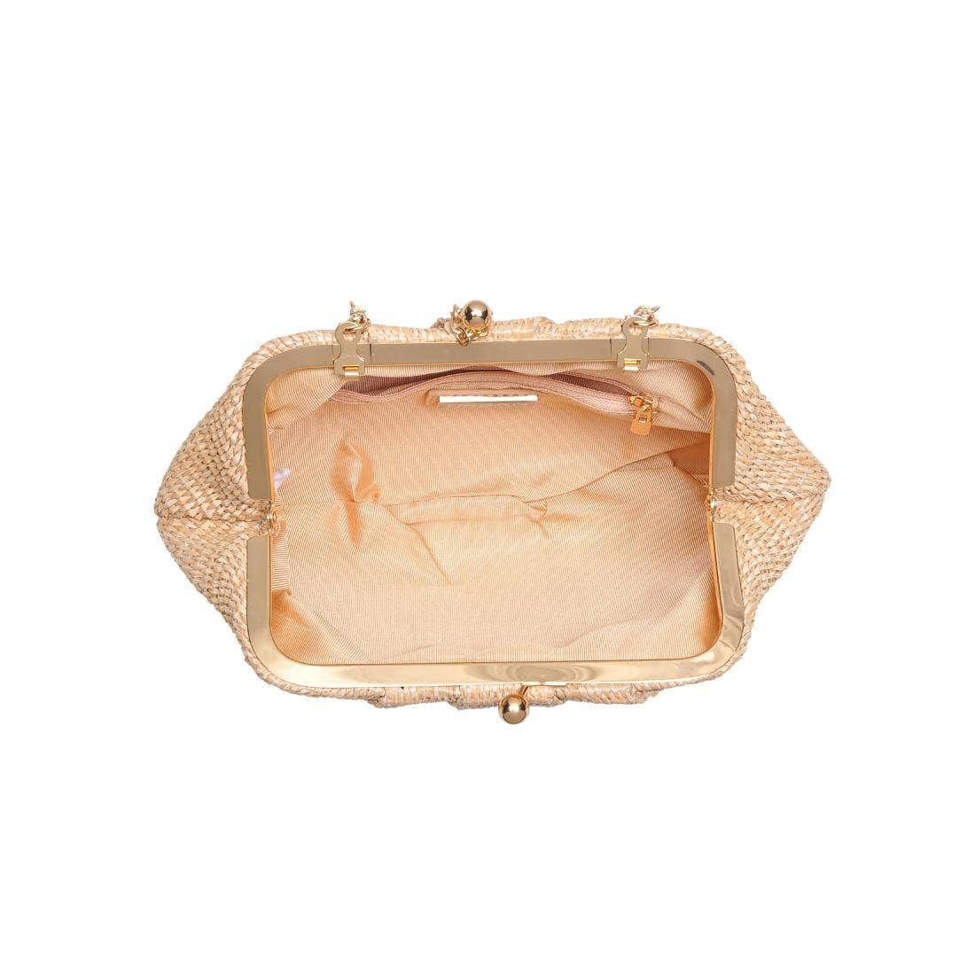 Triana Straw Frame Clutch