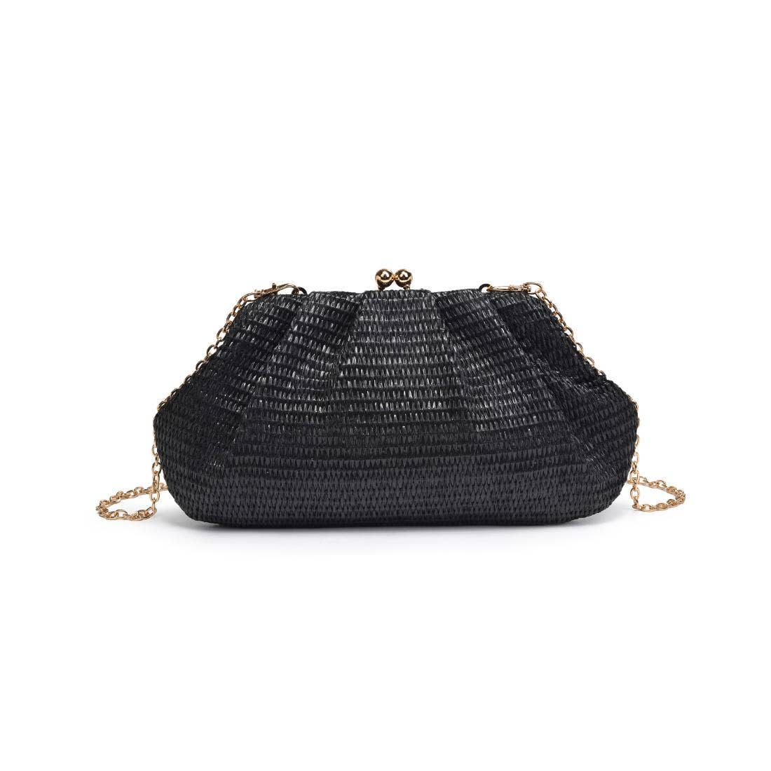 Triana Straw Frame Clutch