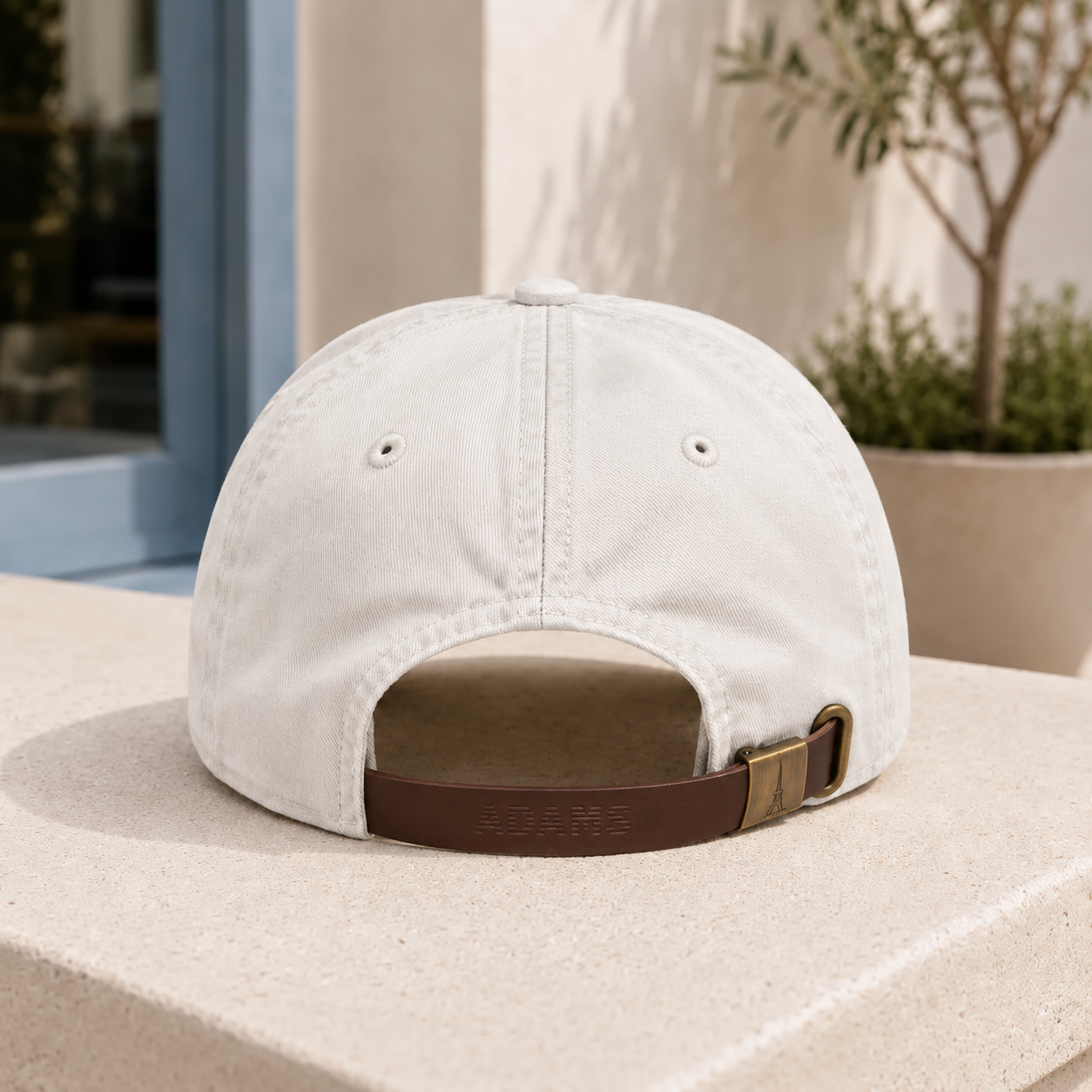 Put It on My Boyfriend’s Tab Embroidered Hat – Ivory