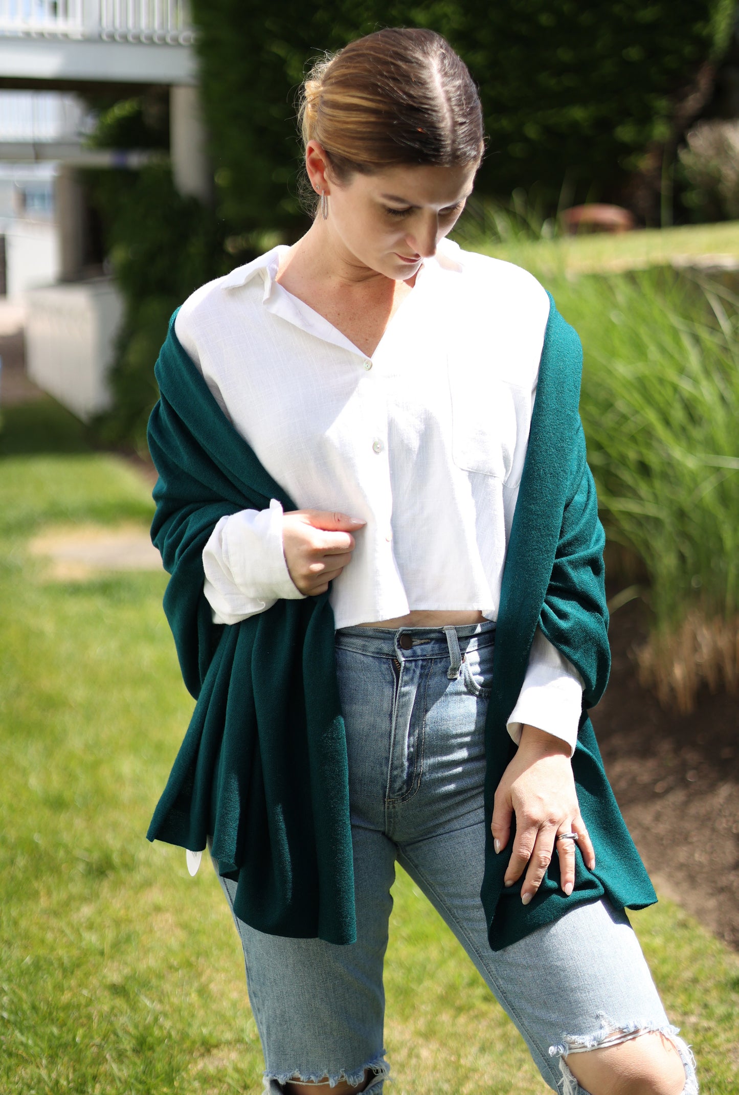 candice cashmere wrap/scarf