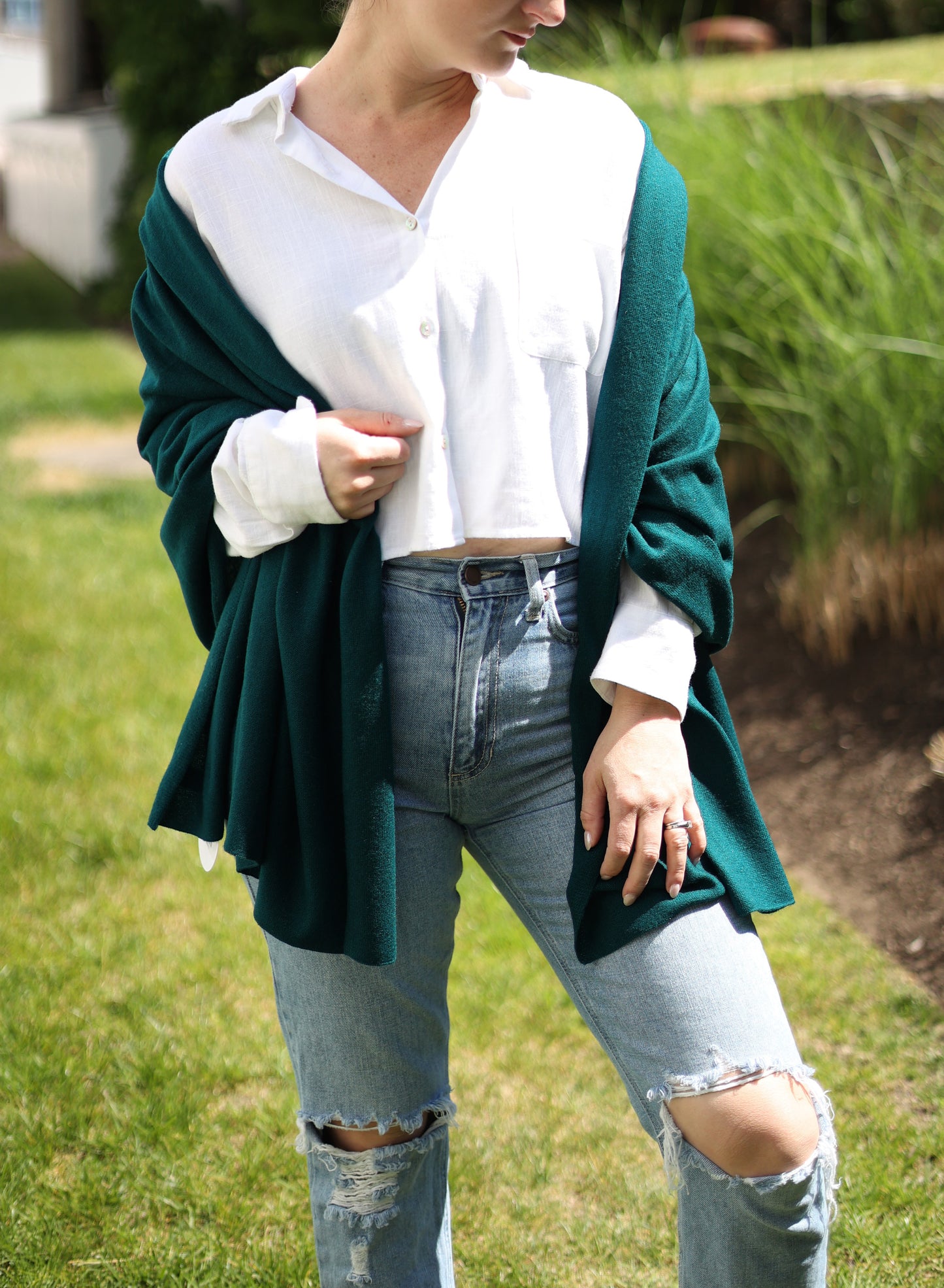 candice cashmere wrap/scarf