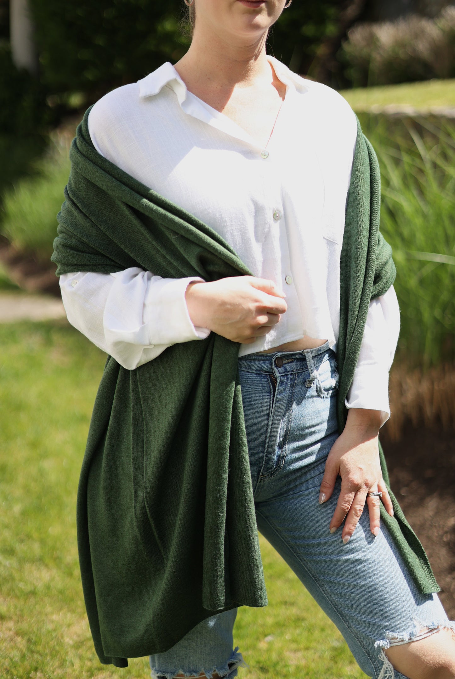 candice cashmere wrap/scarf