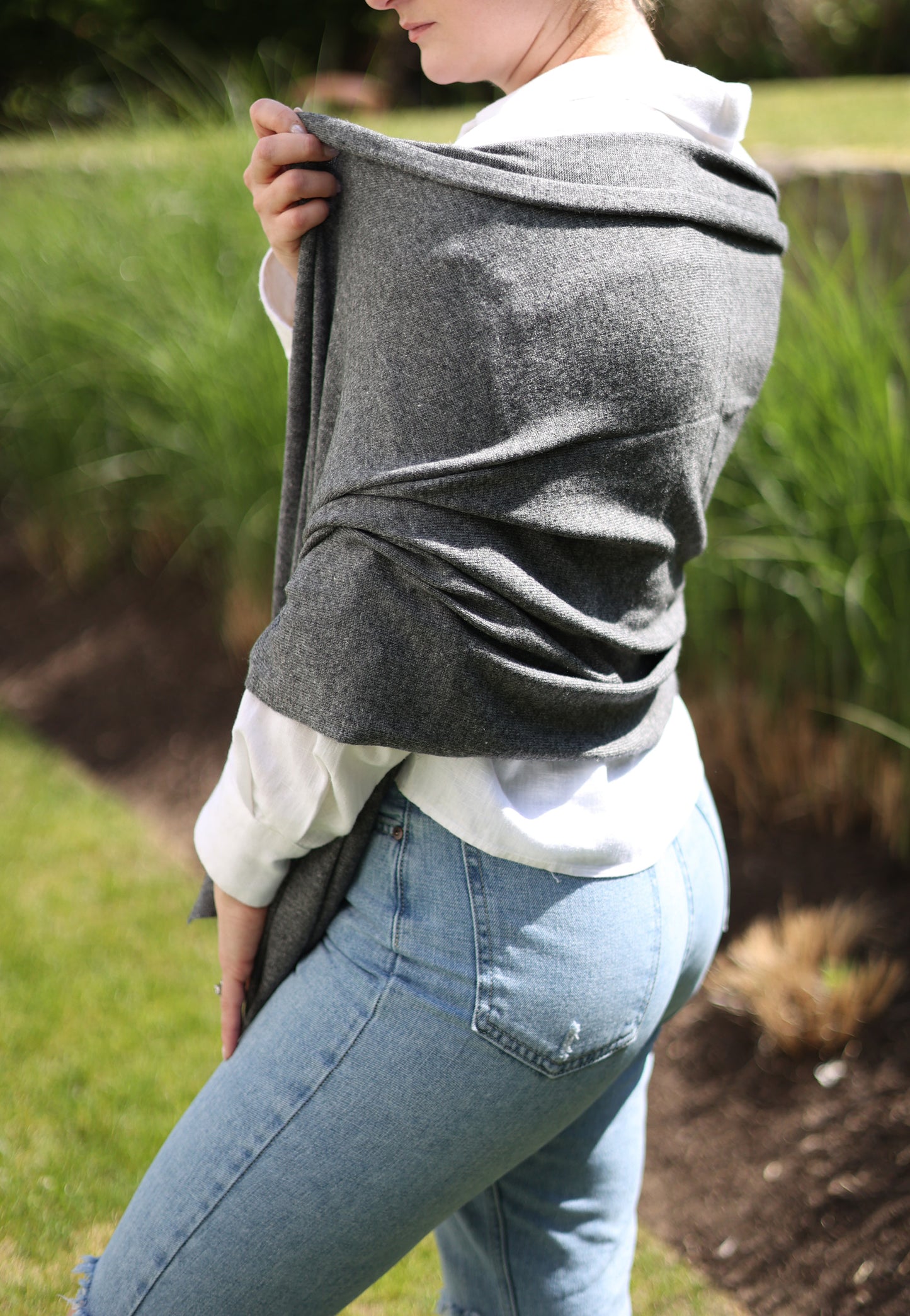 candice cashmere wrap/scarf