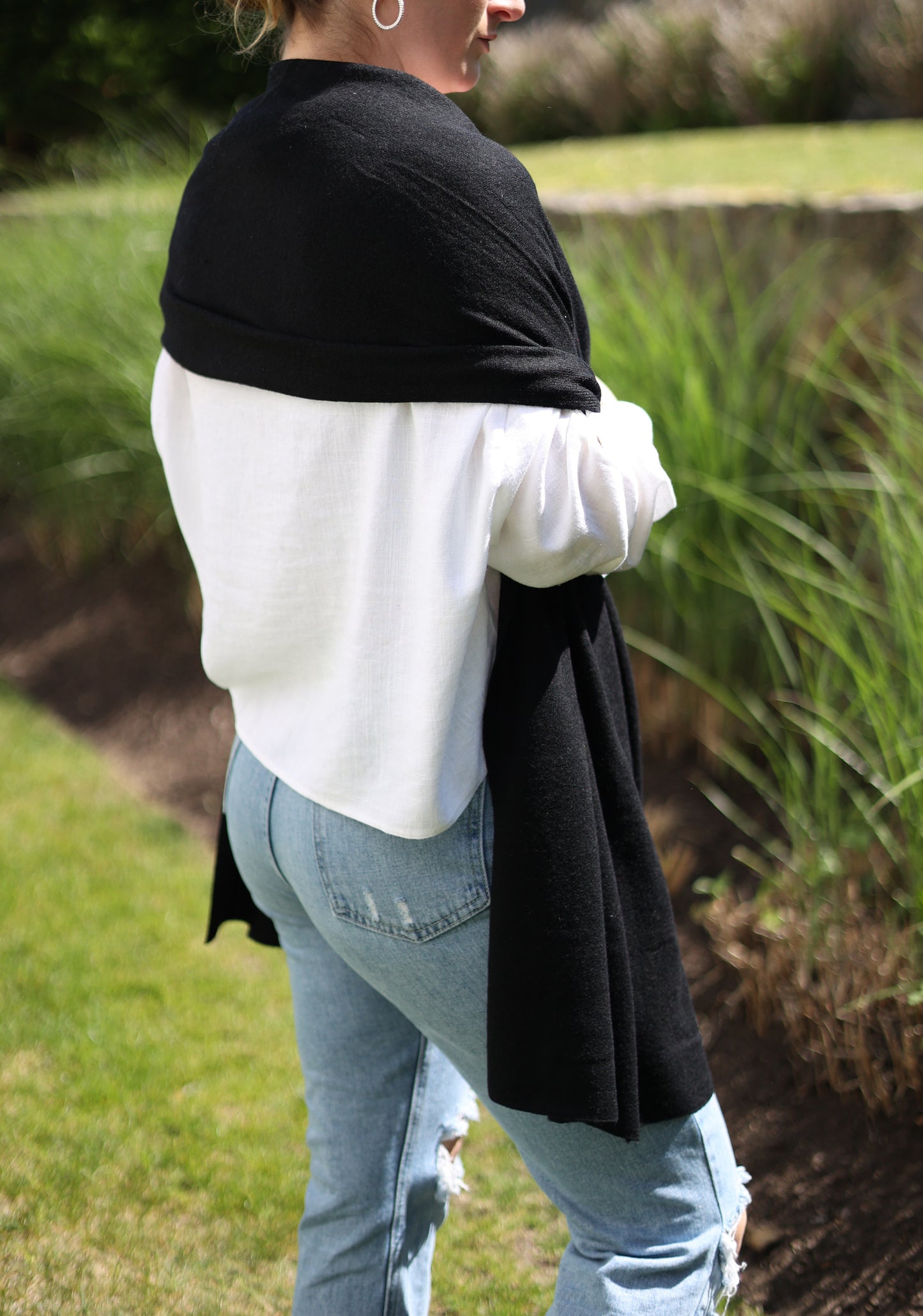candice cashmere wrap/scarf