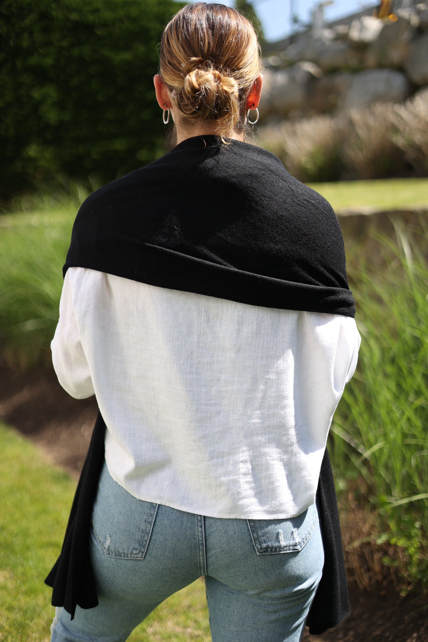 candice cashmere wrap/scarf