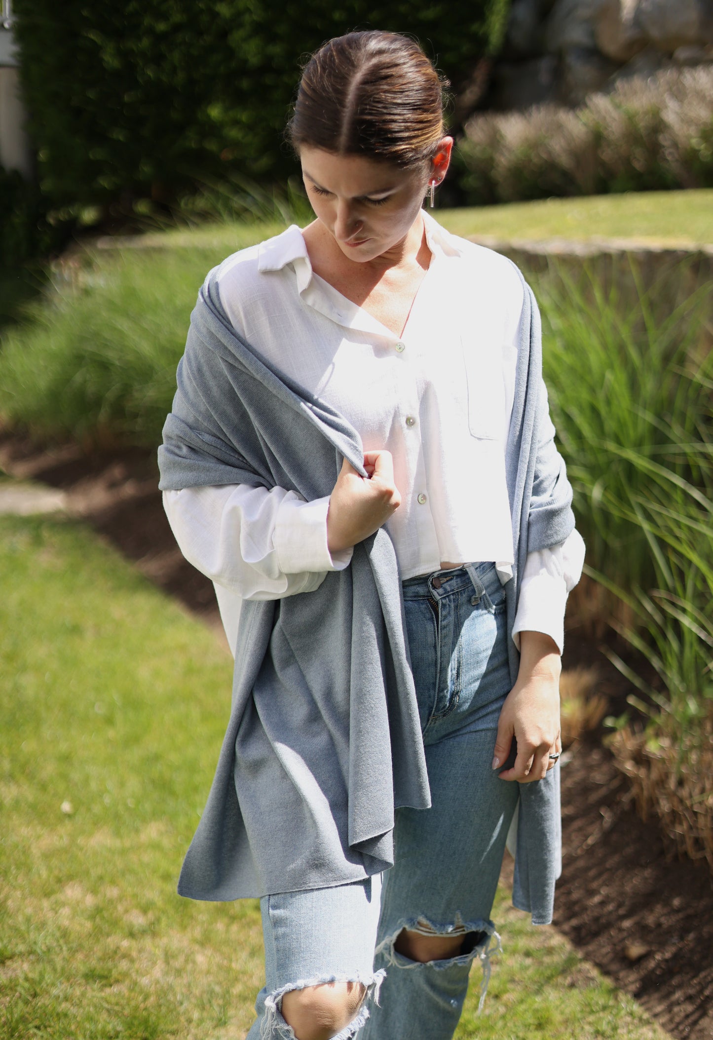 candice cashmere wrap/scarf