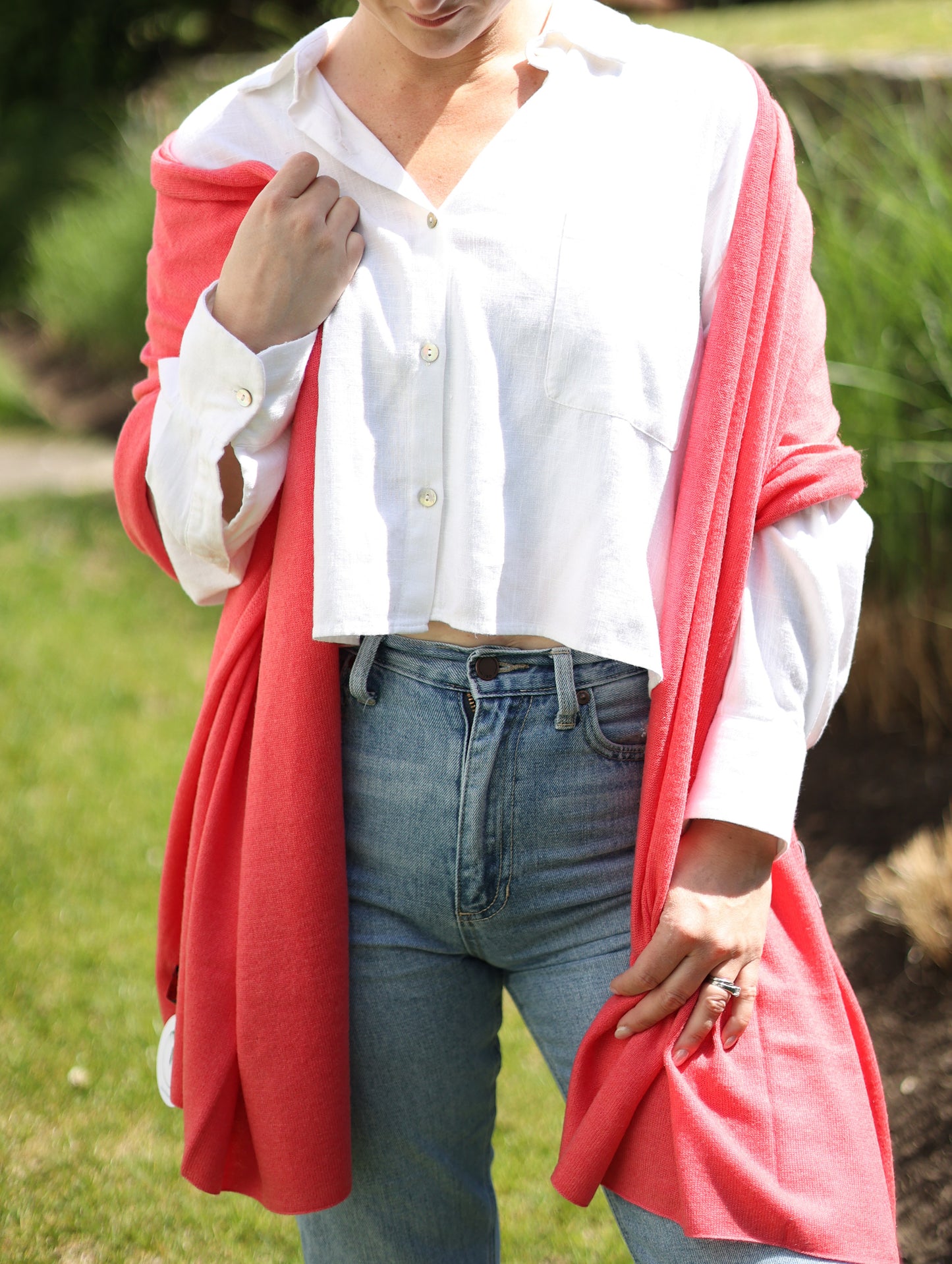 candice cashmere wrap/scarf