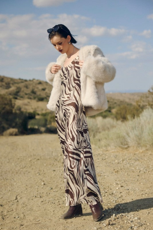 Drifted Earth Maxi Dress