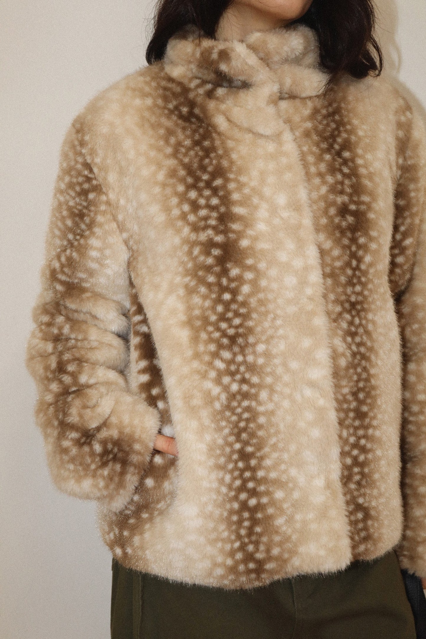Fiona Fawn Faux Fur Jacket
