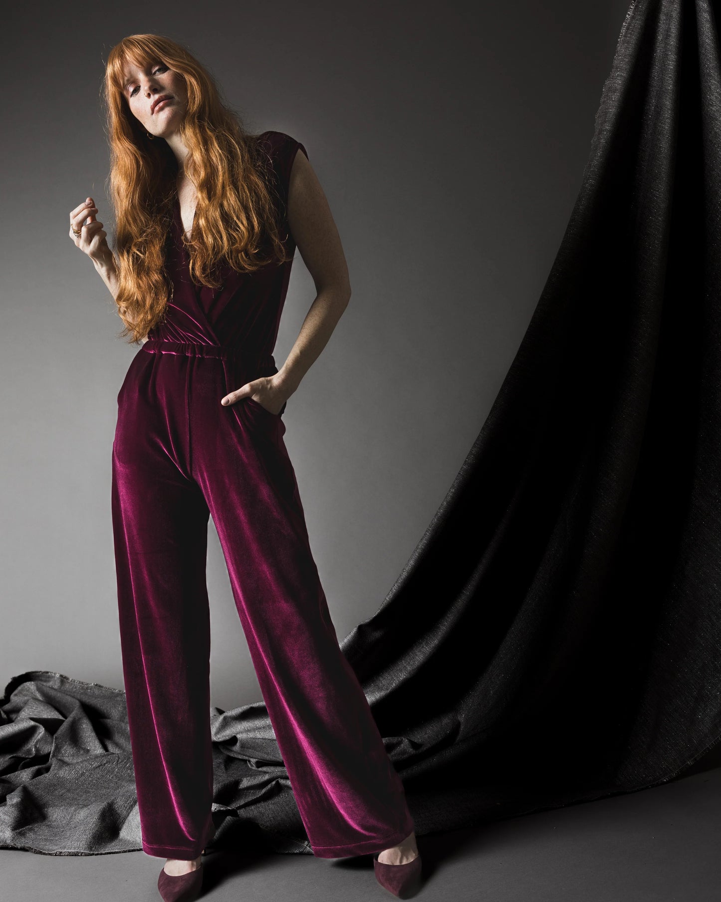 Classic Jumpsuit - Velvet