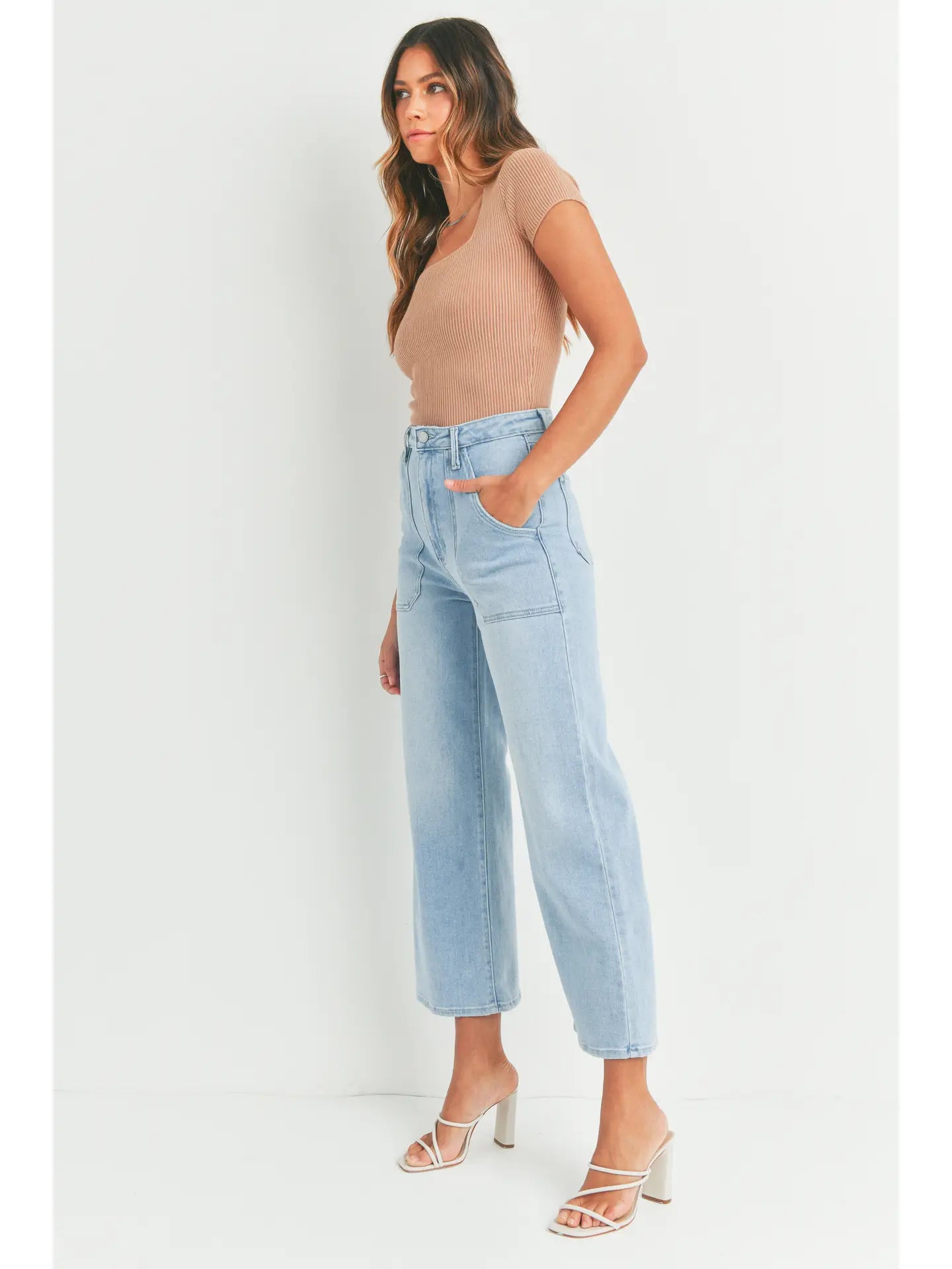 HR Cargo pocket wide leg