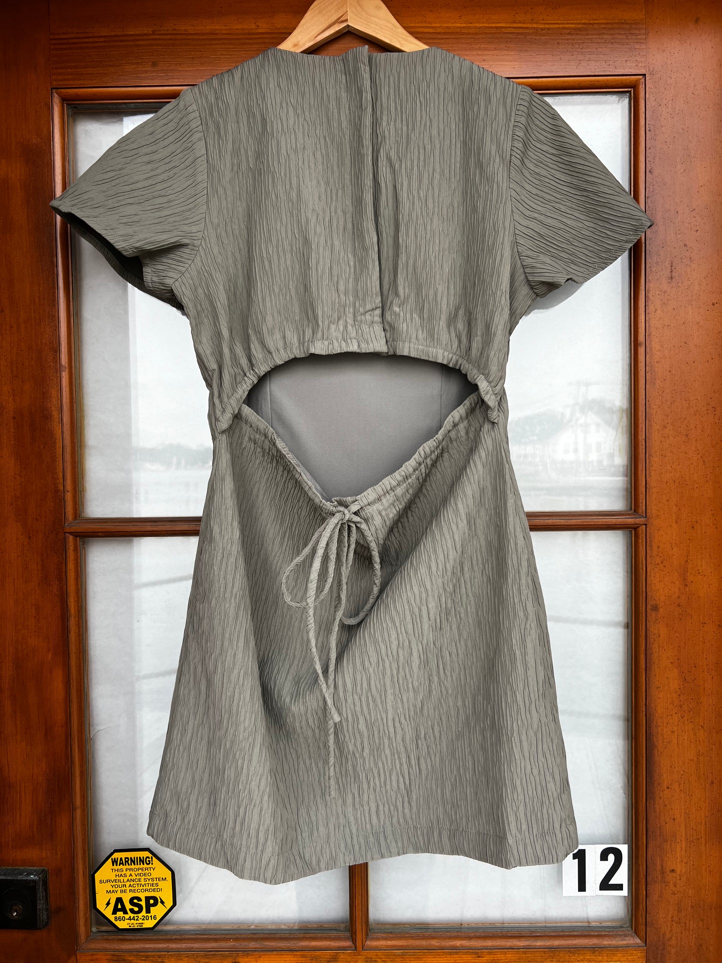 Celene Textured Mini Dress