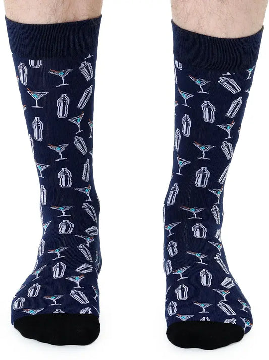 Martini Mens Bamboo Crew Socks