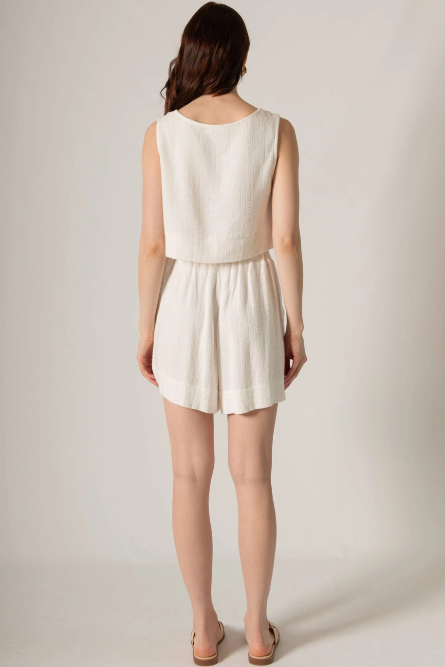 Linen High Waisted Shorts