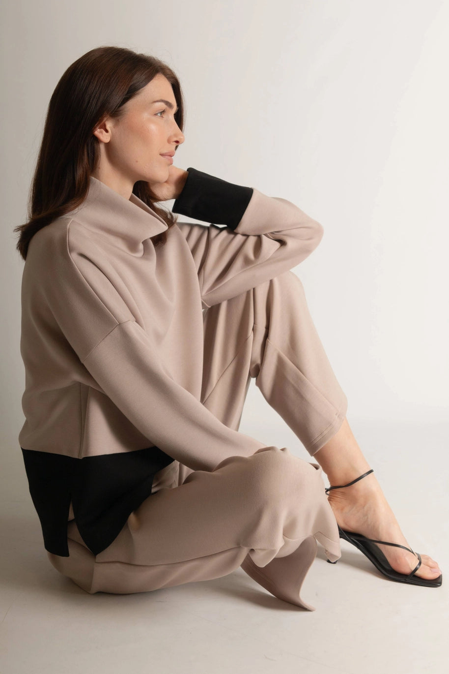 Mochelle two tone top