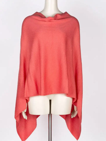 carmela cashmere poncho