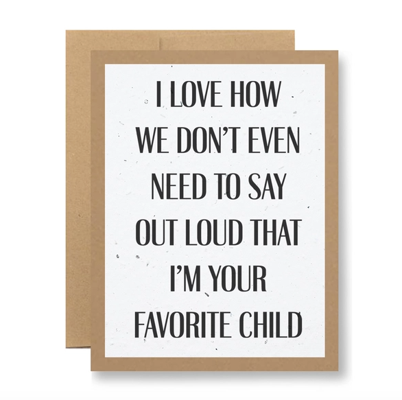 Plantable Greeting Card