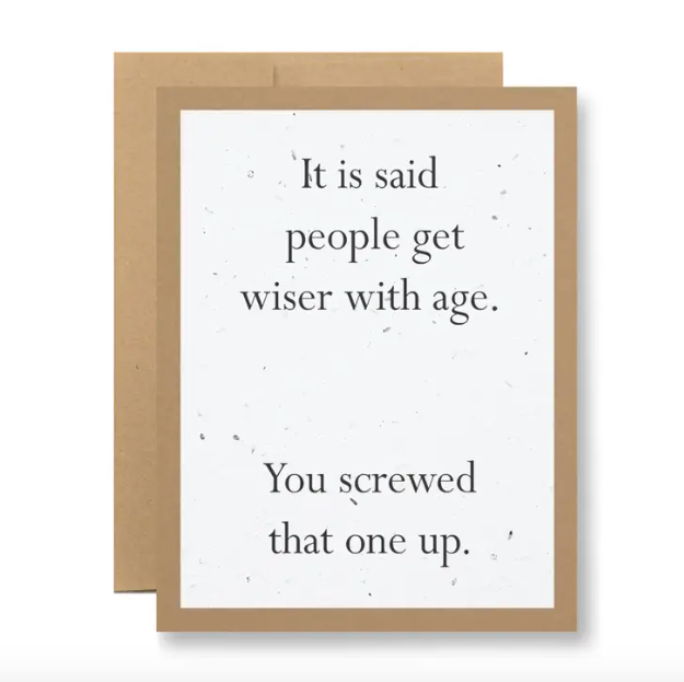 Plantable Greeting Card