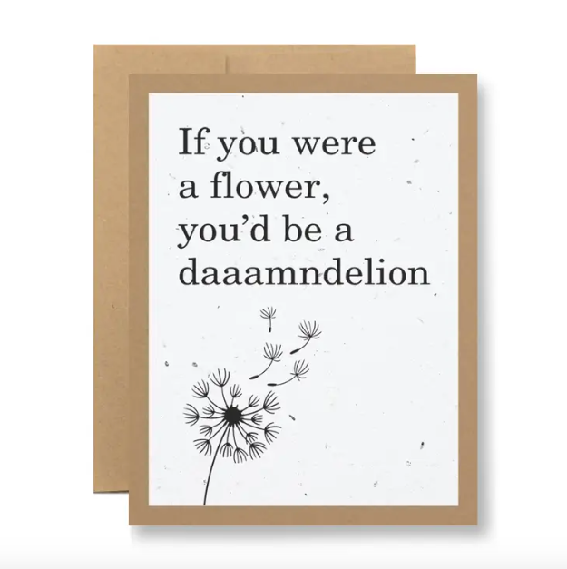 Plantable Greeting Card