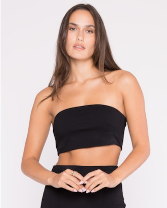 ponte knit bandeau top