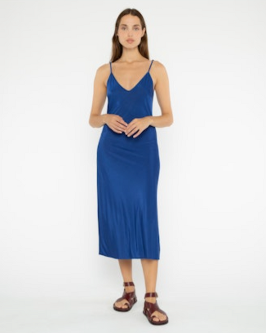 microfiber slip dress