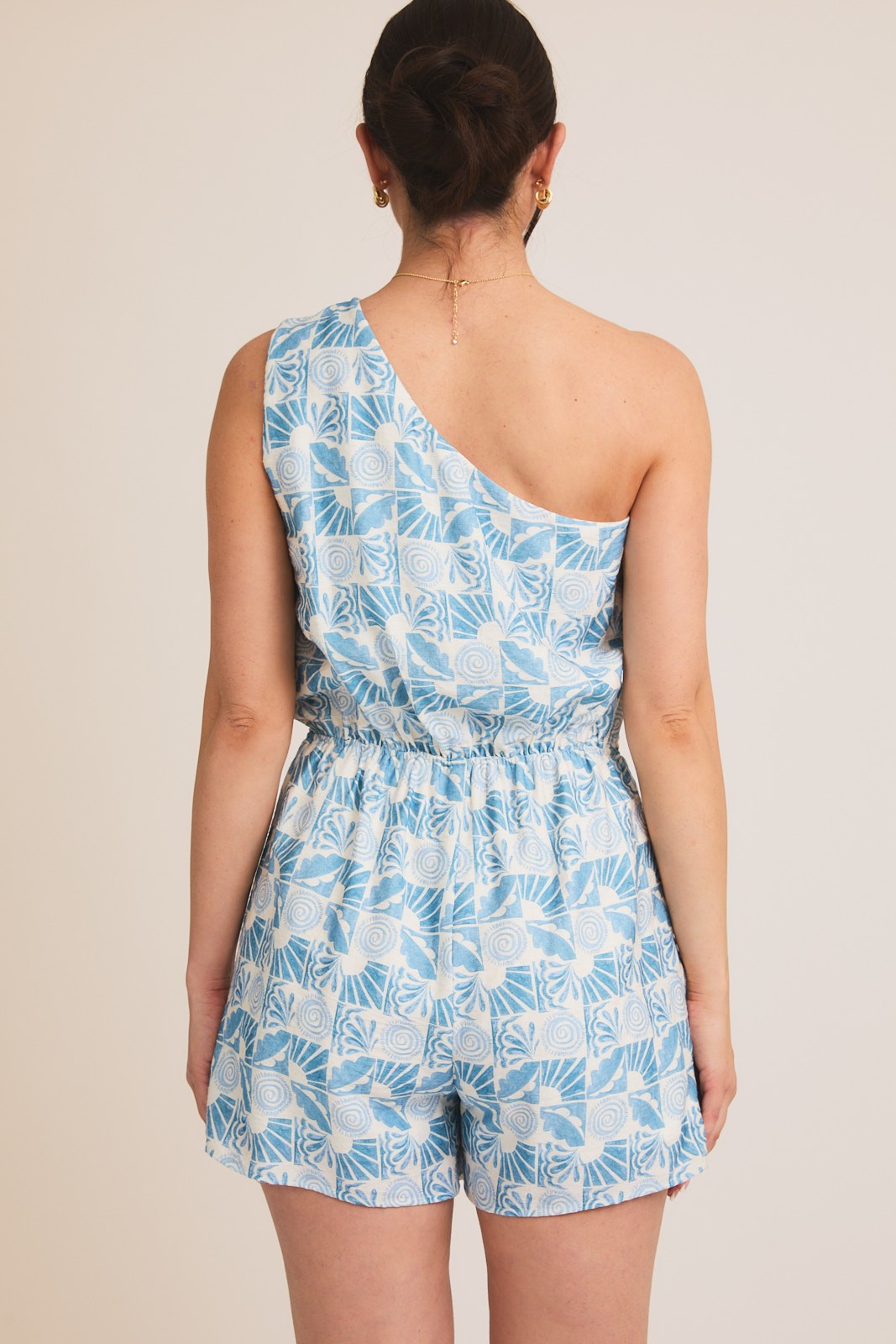Abstract Printed Romper