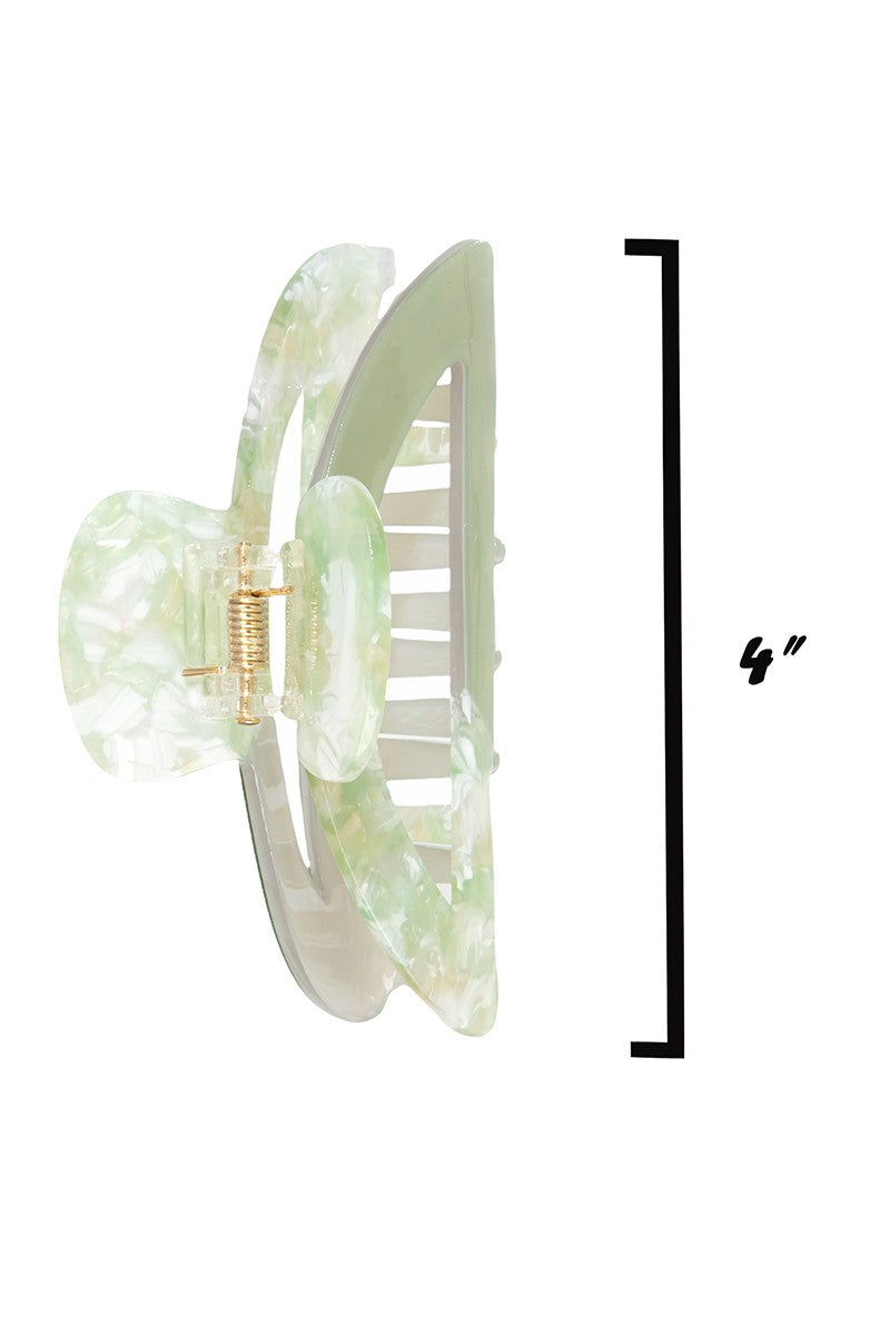 acetate hair claw