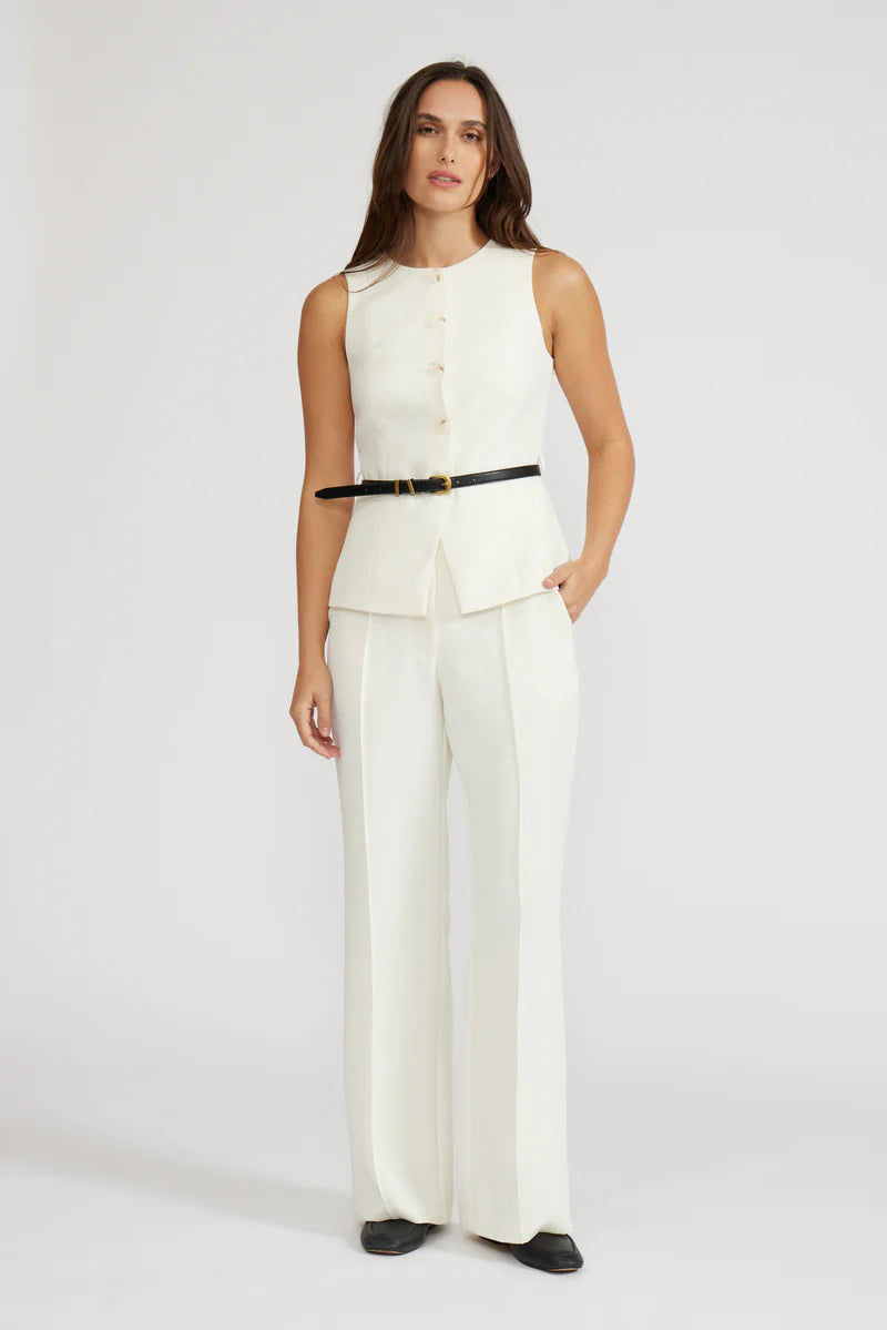 Anna belted vest