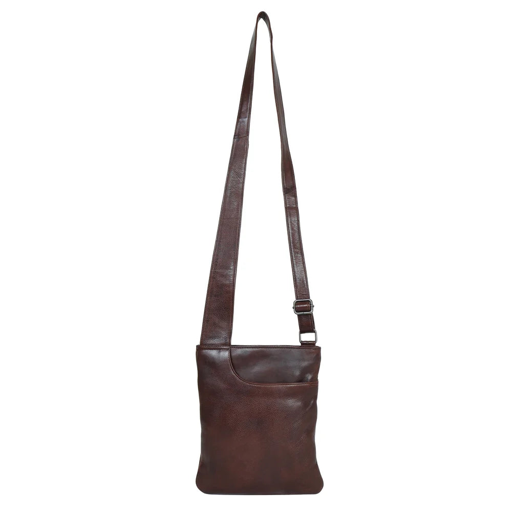 athena leaher crossbody bag