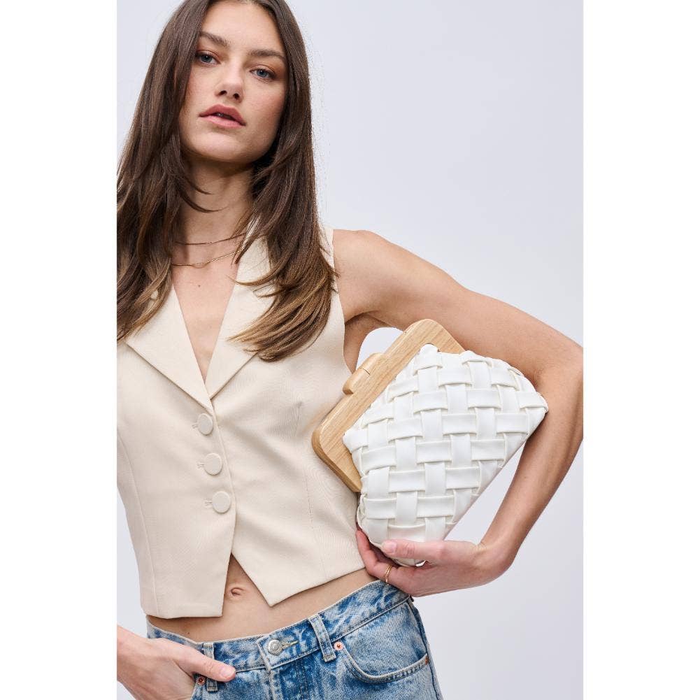 Matilda Woven Clutch