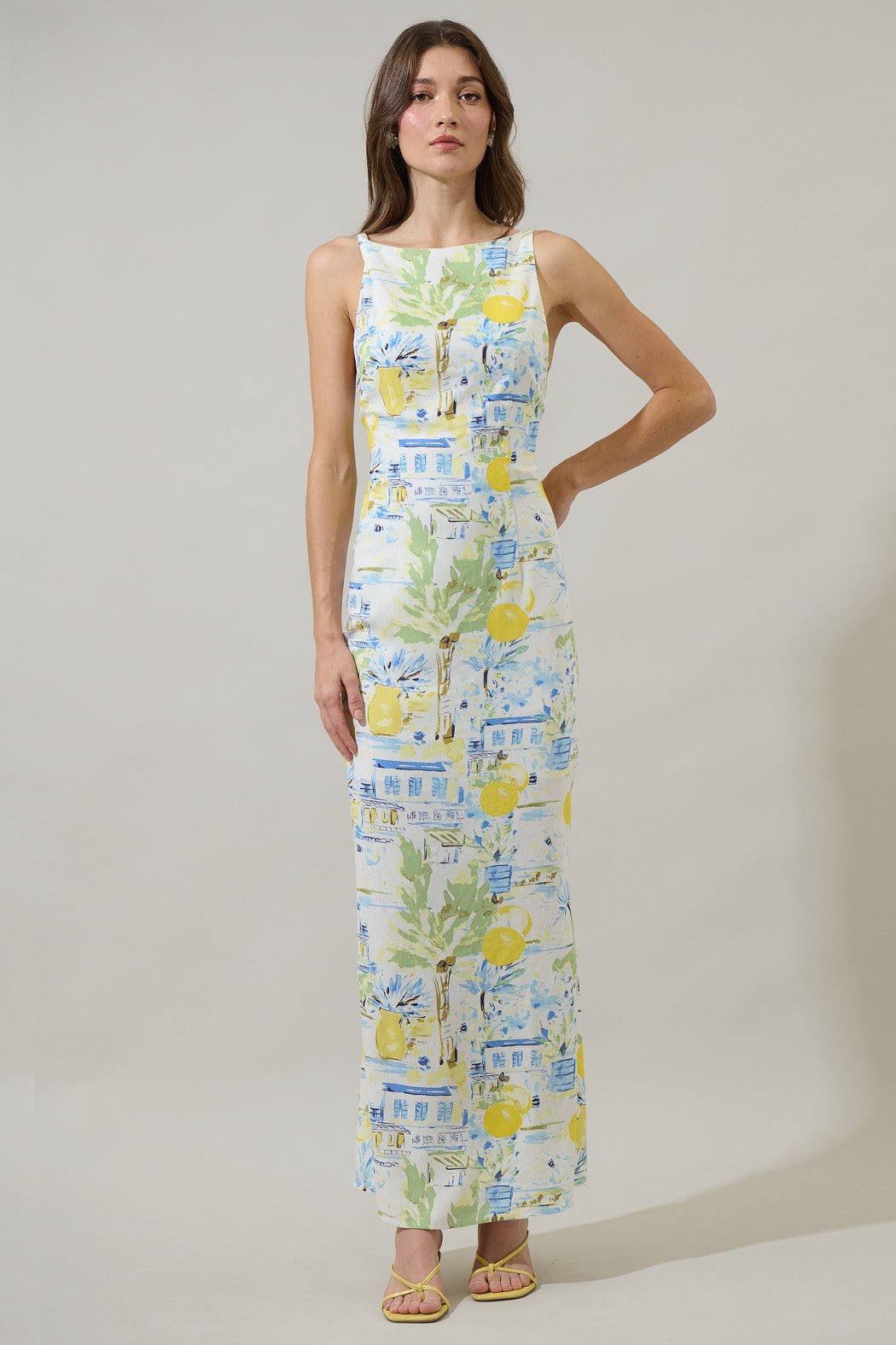bart town midi dress