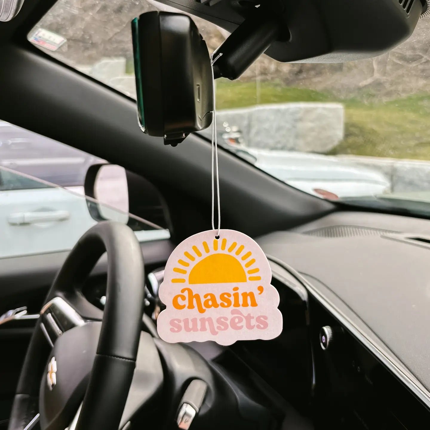 Car Air Freshener-Chasin' Sunsets