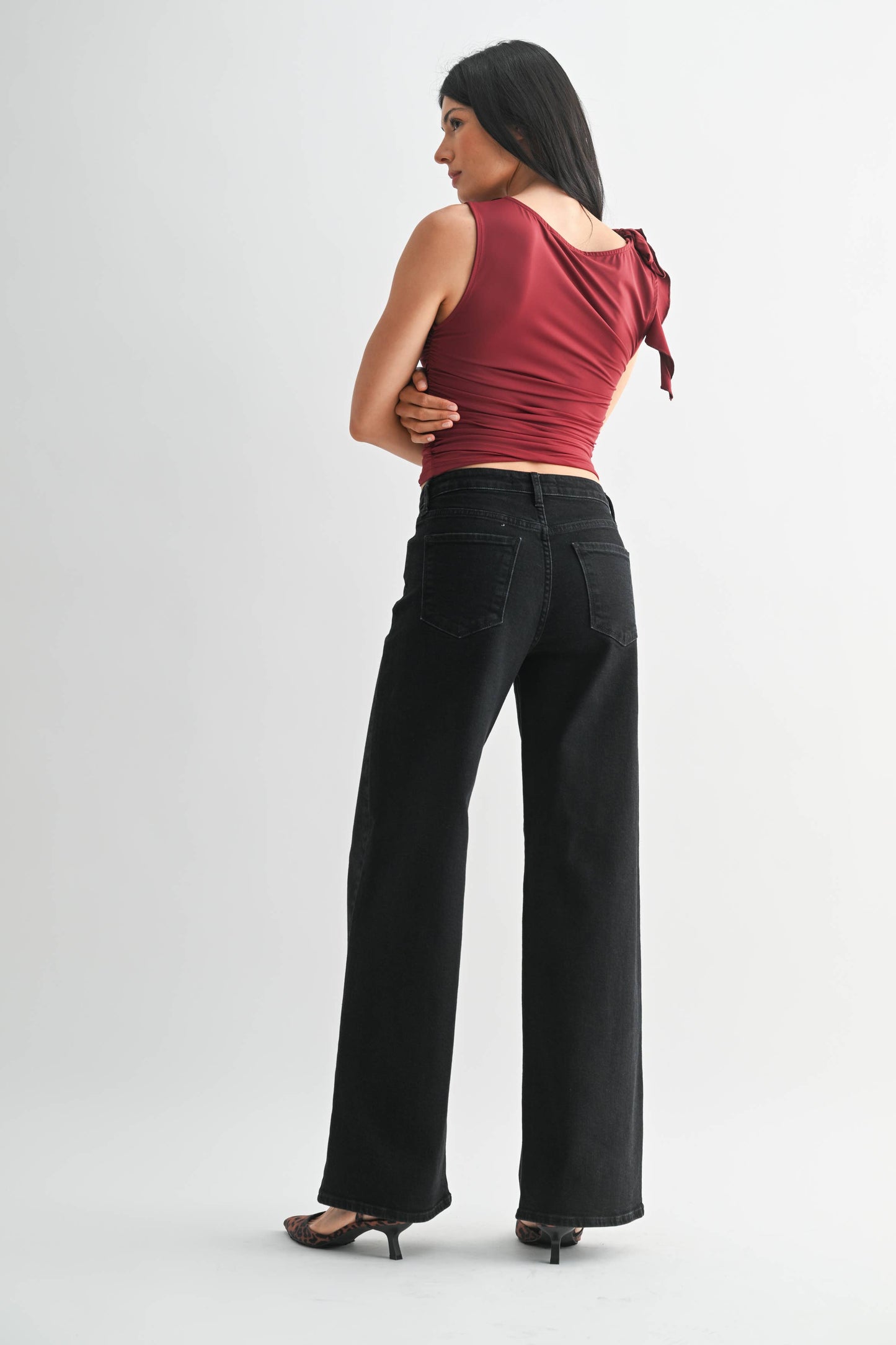boss lady wide leg