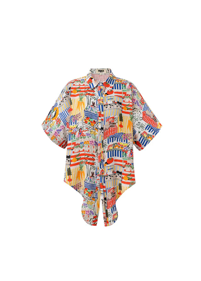 celiane printed shirt