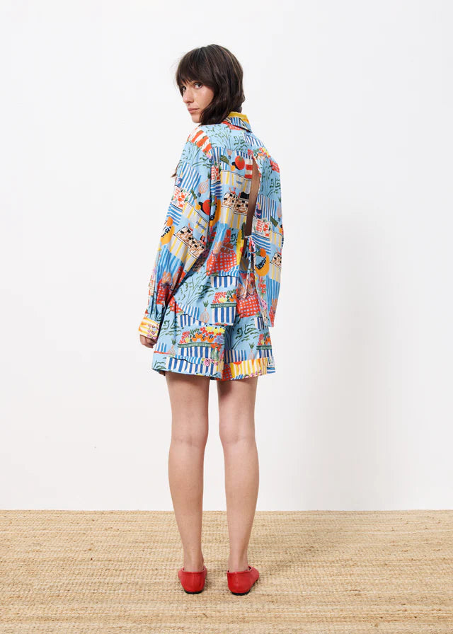 cloane printed shirt