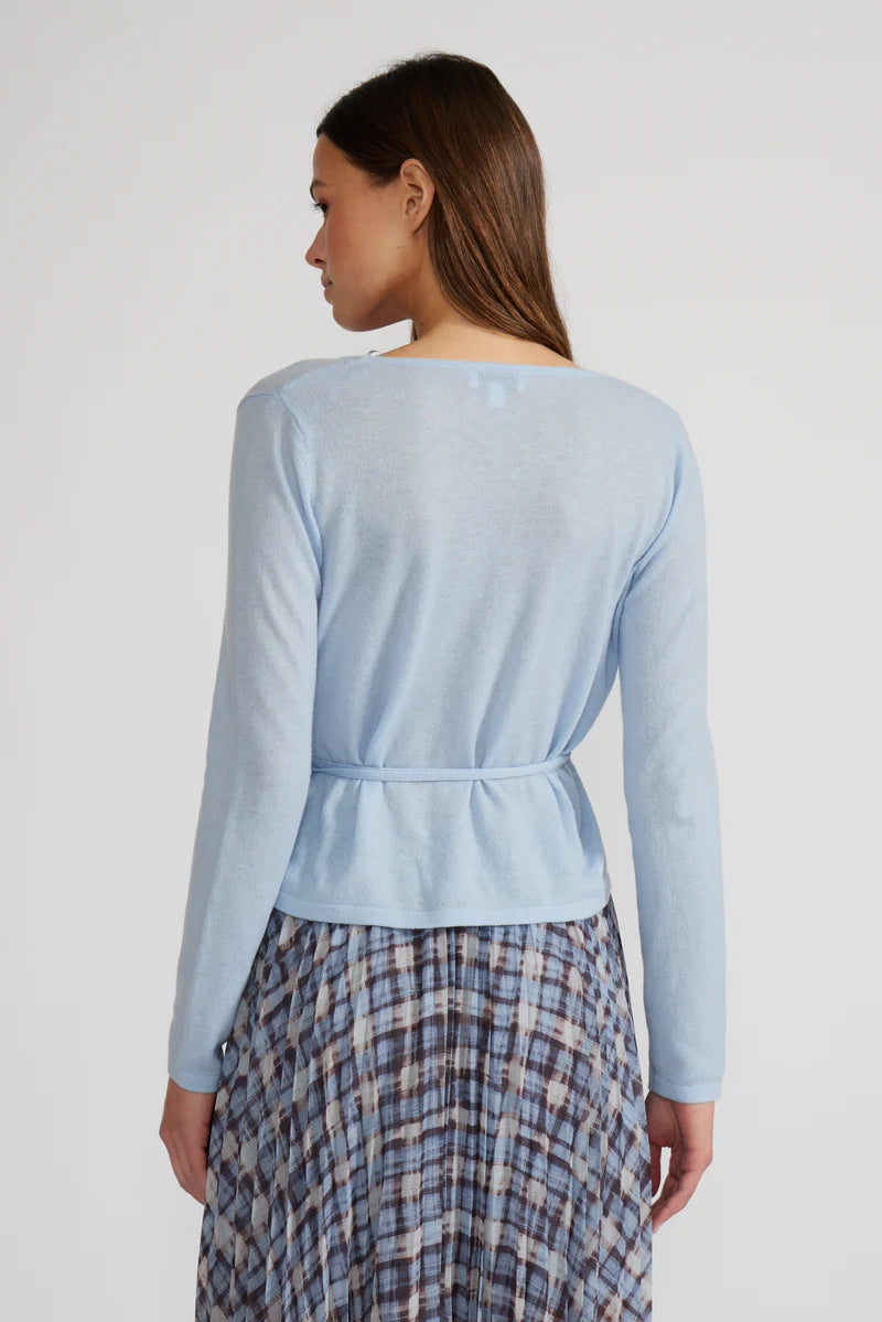 Dominic faux wrap top