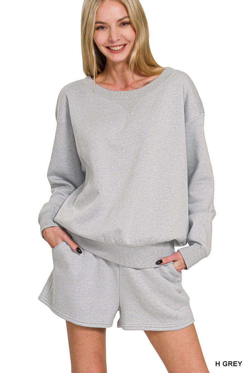 boat day fleece sweatshirt