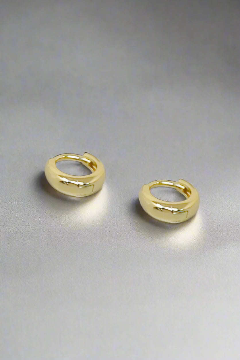 Gold Filled Hoop Earrings (10 MM)