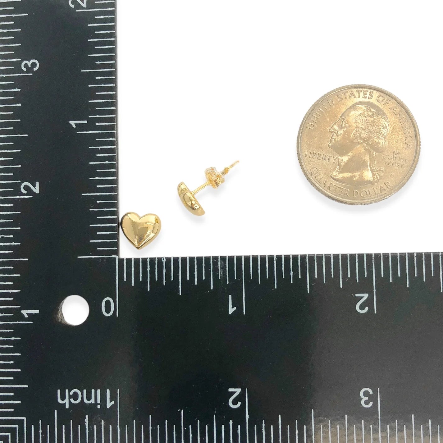 heart studs